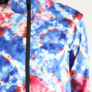 ชุดกีฬาฤดูหนาวแบบซับลิเมชั่นคุณภาพสูงสำหรับผู้หญิง ลายเรียบ พร้อมออกแบบโลโก้ ไซส์พลัส เป็นมิตรกับสิ่งแวดล้อม - Product Image 3