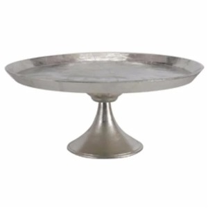 European style Golden Iron Glass <b>Mirror</b> Decorative <b>Tray</b> Metal Round Light Luxury Ornaments - Product Image 1