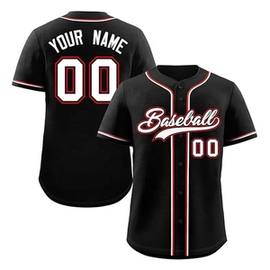 Camiseta de Béisbol Personalizada al por Mayor de Alta Calidad para Hombre, Ropa Deportiva con Logotipo Personalizado - Product Image 3