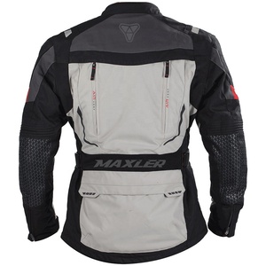 Chaqueta de Motociclismo Larga Textil, Certificación CE, Impermeable, Fabricante OEM, Venta al por Mayor, Exportador de Marca Privada - Product Image 2