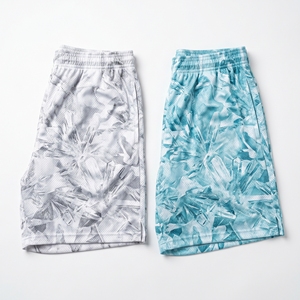 Shorts de sport personnalisés en maille graphique avec motif en cristal de quartz glacé pour hommes, shorts d'entraînement de basketball par sublimation - Product Image 1