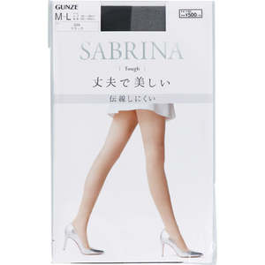 Gunze Black ML collant resistenti calze comode e resistenti - Product Image 1