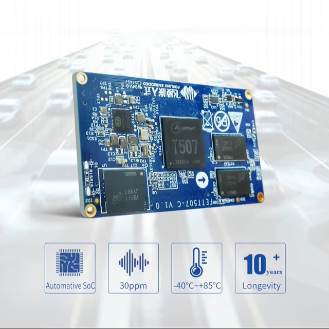Allwinner T507 Linux Android Development Board SBC Industrial IoT Dual Display LVDS/RGB/HDMI 4K