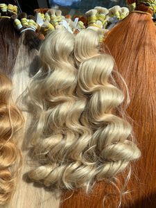Extensiones de Cabello Virgen al Por Mayor, Teñidas, Color Natural, Rizado Romántico, Ondulado Profundo, Liso, de un Solo Donante, Proveedor Especial de Fábrica de Vietnam - Product Image 4