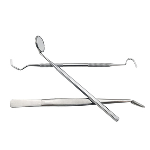Kit de Instrumentos Dentales de Acero Inoxidable de 3 Piezas Surgiactive Instruments, Incluye Sondas Dentales, Pinzas y Herramientas Eléctricas - Product Image 3