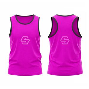 OEM Men's tank Top Men Quick Dry tank Top Gym Custom Sublimation Race Sports <b>Singlet</b> Polyester Women <b>Running</b> tank Top - Product Image 5