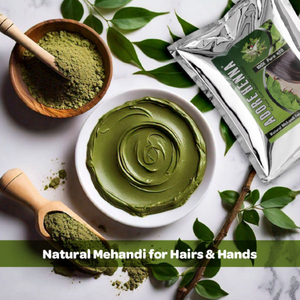 100% poudre de henné OEM pur Sojat qualité d'exportation ISO-GMP HALAL qualité japonaise 1kg pochette en feuille d'argent Triple couleur de cheveux tamisée - Product Image 4