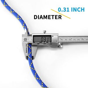 High Quality 8mm Nylon <b>Rope</b> Braided Heavy Duty Utility <b>Rope</b> for Marine Boating Fishing Camping Outdoor Use Strong Durable - Product Image 5