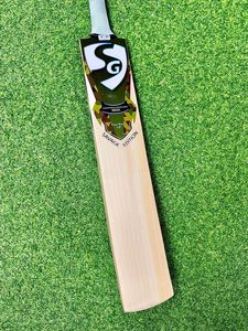 English Willow Cricket Bat Short Handle Lightweight for Professional Play - Product Image 1