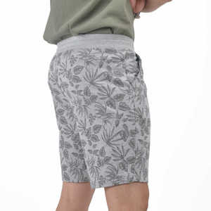 Pantalones Cortos de Playa con Estampado Floral para Hombre, Cintura Media, Cordón Ajustable, Secado Rápido, Casuales, Tipo Bermuda, 100% Poliéster Tejido - Product Image 4