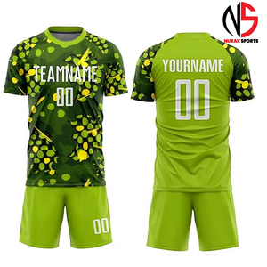 ชุดฟุตบอลชาย เสื้อและกางเกงขาสั้น ดีไซน์ล่าสุด แบบสั่งทำพิเศษ พิมพ์ลายแบบ Sublimation ชุดยูนิฟอร์มฟุตบอล บริการ OEM ที่ NURAK 2026 - Product Image 5