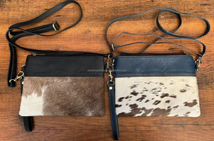 Bolso de piel de vaca con pelo en piel de vaca, bolso bandolera, bolso de compras de lujo a la moda para mujer, bolso de piel de vaca con estilo - Product Image 4