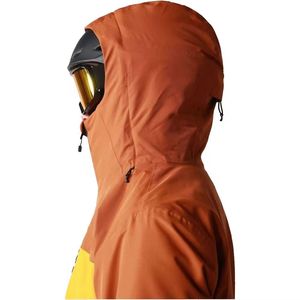 Chaqueta de esquí impermeable para hombre con diseño personalizado, cremallera lateral, cortavientos, con capucha, para deportes de nieve. - Product Image 5