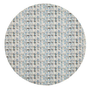 Collezione Coquette di Mode Living, Set di 4 Tovagliette Rotonde in Vinile 100% Privo di Ftalati, Motivo a Quadri, Lavabili in Lavatrice - Product Image 4