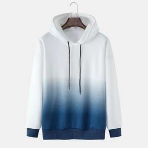 Sudaderas con Capucha de Invierno para Hombre, Tallas Grandes, 100% Algodón, Alta Calidad, Modernas, Elegantes, Bordado Personalizado, Diseño Liso, en Stock - Product Image 1