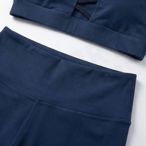 Vêtements de fitness pour femme, ensemble de yoga sans couture, vêtements de sport, tenue de sport, service OEM personnalisé, tenue de sport pour l'entraînement et l'exercice - Product Image 5