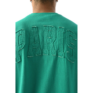 Camisetas de Cuello Redondo para Hombre, de Secado Rápido, 240g, Oversize, Ecológicas, Transpirables, con Hombros Caídos, de Algodón Ringer, Venta al por Mayor - Product Image 4