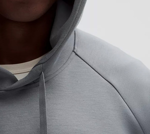 Sudaderas con Capucha Extra Grandes Unisex de Alta Calidad, Algodón Grueso de 350g, Felpa Lisa Teñida, Tejido de Punto, Manga Larga, con Bolsillo, para Invierno - Product Image 4