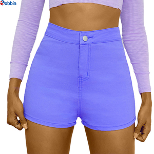 Shorts de Mezclilla de Cintura Media para Mujer, Estilo Hip Hop, Ecológicos, de Secado Rápido, Modernos, Retro, Casuales, Suaves y Transpirables, Marca BOBBIN - Product Image 6