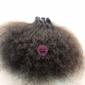 Extensiones de Cabello Humano Remy Europeo Liso Kinky, Tejido a Máquina, Doble Trama, 100g, Calidad Premium - Product Image 5