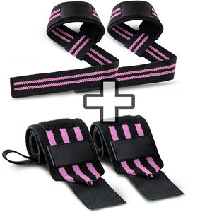Wholesale Price Unisex Wrist <b>Strap</b> Breathable Bodybuilding Accessories Secure <b>Velcro</b> <b>Strap</b> Heavy Duty Training Fitness Gym <b>Strap</b> - Product Image 1