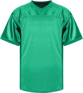 Custom American Football <b>Practice</b> Jersey Mesh Polyester Short Sleeve Breathable Quick Dry Training Uniform OEM Factory Direct - Product Image 1