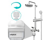 Pommeau de Douche Alcalin Filtré de Luxe Ionpolis ChungSu Skincare Rain avec Vitamines