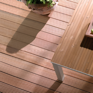 Bengkirai Modern Wood Planks with Click Installation for Pool & Exterior <b>Decking</b> Eco-Friendly Waterproof Anti-Slip - Product Image 6