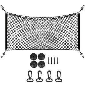 Rete Elastica Universale per Camion, Organizzatore Estensibile per Sedile Posteriore e Bagagliaio, Rete Portaoggetti per Auto e Camion - Product Image 1