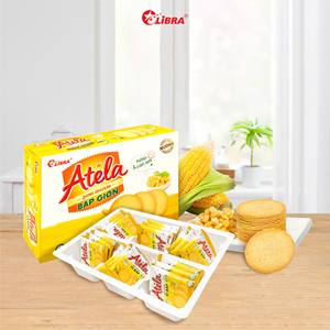 Crackle & Munchy Corn Crispy Crackers 342G Salty Sweet Sachet Box - Product Image 2