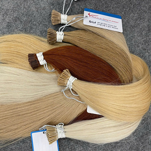 ผมต่อแบบ I-Tip สีสันสดใส เนื้อผมมันเงา ไม่พันกัน ไม่หลุดร่วง พร้อมส่ง 100% ผมแท้ - Product Image 1