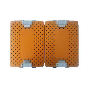 Boîte de stérilisation et de désinfection vétérinaire en acier inoxydable chirurgical Java, haute température, JS-SDC-022, pour instruments généraux - Product Image 3