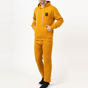 Ensemble de survêtement de sport pour homme, sweat à capuche et pantalon de jogging, tenue d'entraînement légère pour la remise en forme et le jogging - Product Image 5