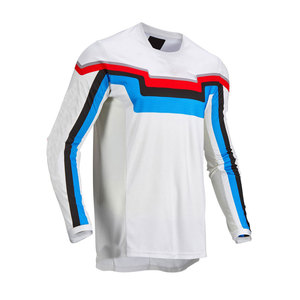 Maillot de moto et motocross unisexe grande taille en polyester à séchage rapide et respirant pour adulte, manches longues, pour le sport et la course tout-terrain - Product Image 1