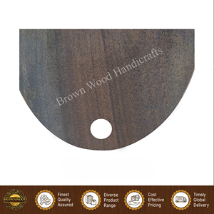 Fabricante y exportador de tablas de cortar y picar de madera de acacia 100% natural, de color negro antiguo y calidad superior, procedentes de la India. - Product Image 2