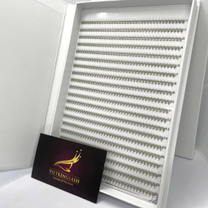 OEM/ODM Eyelash Extension Supplies XL XXL Trays Mega Volume Handmade Vegan Lash Extension Trays PBT Matte Russian Volume Lashes - Product Image 1