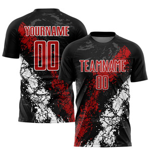 ชุดยูนิฟอร์มกีฬาทีมแบบกำหนดเอง – เสื้อเจอร์ซีย์พิมพ์ลายชื่อและหมายเลขส่วนตัว พร้อมกางเกงขาสั้นเข้าชุด - Product Image 1