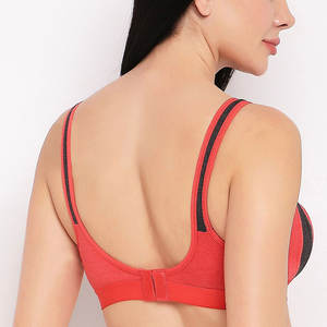 Soutien-gorge de sport tendance pour femme en matière respirante à faible MOQ, imprimé, col rond, collection 2026 - Product Image 2