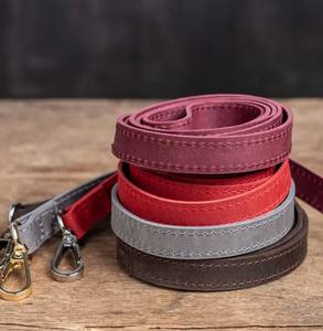 Laisse pour chat en cuir double face, laisse pour chat en cuir, laisses pour animaux de compagnie en cuir, laisse pour chat, laisse en cuir avec poignée pour chats - Product Image 1