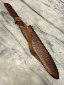 Vente en gros d'usine de couteaux en bois écologiques, ustensiles jetables avec impression de logo personnalisé - Product Image 3