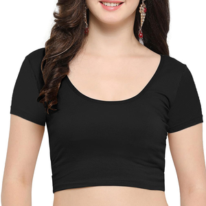 T-shirt court à manches courtes imprimé uni tendance pour femme 2026 – Design personnalisé – T-shirt court décontracté pour femme - Product Image 2