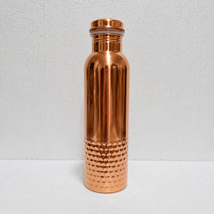 Botella de Agua de Cobre Puro, Reutilizable, a Prueba de Fugas, 1L, Botella Ayurvédica de Cobre, Ecológica, para Venta al Por Mayor - Product Image 2