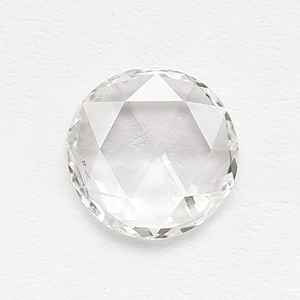 เพชรทรงกลมเจียระไนแบบโรสคัท น้ำหนัก 0.90 กะรัต เพาะเลี้ยงในห้องปฏิบัติการ สำหรับทำแหวน  มีเพชรเม็ดเดี่ยวทุกขนาด ราคาถูกจากผู้ผลิตในอินเดีย - Product Image 1