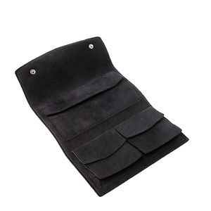 กระเป๋าเก็บเครื่องประดับหนังกลับญี่ปุ่นทรงสี่เหลี่ยมพับสองชั้นสำหรับการเดินทางที่เป็นระเบียบเรียบร้อย ขนาด 280x180x13 มม. - Product Image 1