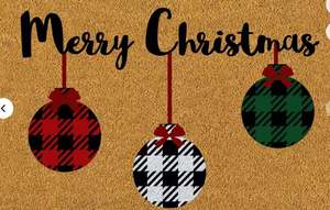 Alfombrillas Modernas de PVC con Diseño de Fibra de Coco, Tapetes de Bienvenida para Interiores y Exteriores, Antideslizantes, con Base de Coco Natural, Aptas para Sublimación - Product Image 2