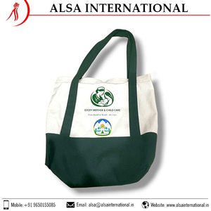 Bolsa de Mano de Algodón Estampada en Relieve de Alta Calidad, Ecológica, Reutilizable, Ligera, Duradera, de Algodón Natural - Product Image 6