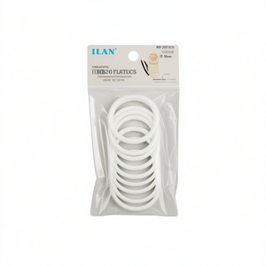 Cerchio in plastica Ilan da 50 mm per acchiappasogni, 10 pezzi - Product Image 2