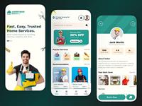 Aplikasi Pasar Layanan Sesuai Permintaan – Hubungkan pelanggan dengan profesional terpercaya untuk pemesanan, pembayaran, dan pelacakan instan.