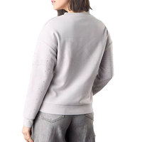 Nouveau stock, faible MOQ, sweat-shirt femme à strass, taille adulte, vente chaude, sweat-shirt femme à strass