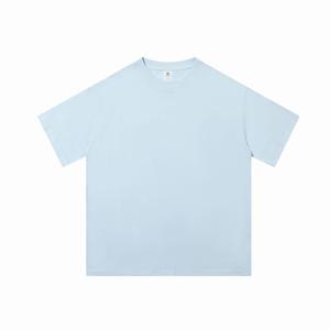 T-shirt décontracté pour homme, col rond, manches courtes, 100% coton jersey, coupe classique, couleur unie - Product Image 2